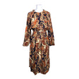 Unisex Gant - Schiffon dress, size 38 - Brown ()