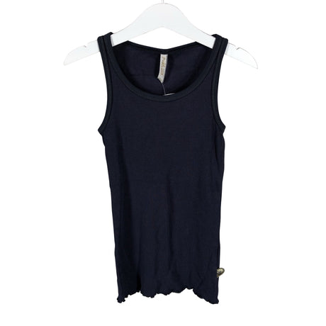 Unisex POMPdeLUX - Tricot tank top, size 122 - 128 - Blue ()