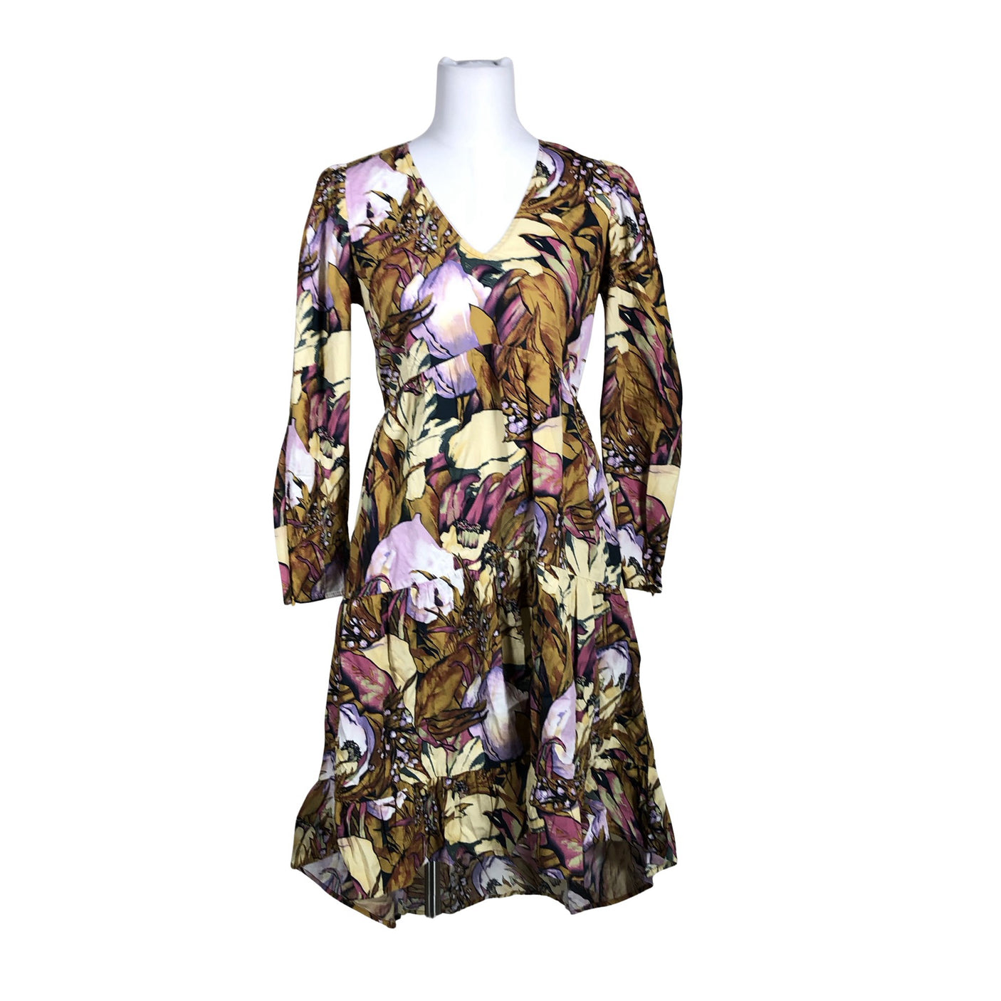 Unisex Y.A.S - Dress, size 38 - Brown (1)