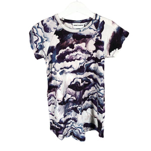 Unisex Mini Rodini - Tricot dress, size 116 - 122 - White (1)