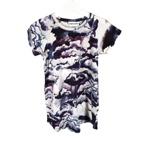 Unisex Mini Rodini - Tricot dress, size 116 - 122 - White ()