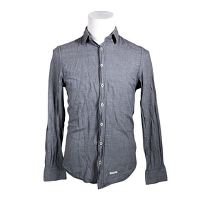 Unisex Marc O'Polo - Collared shirt, size M - Gray (1)