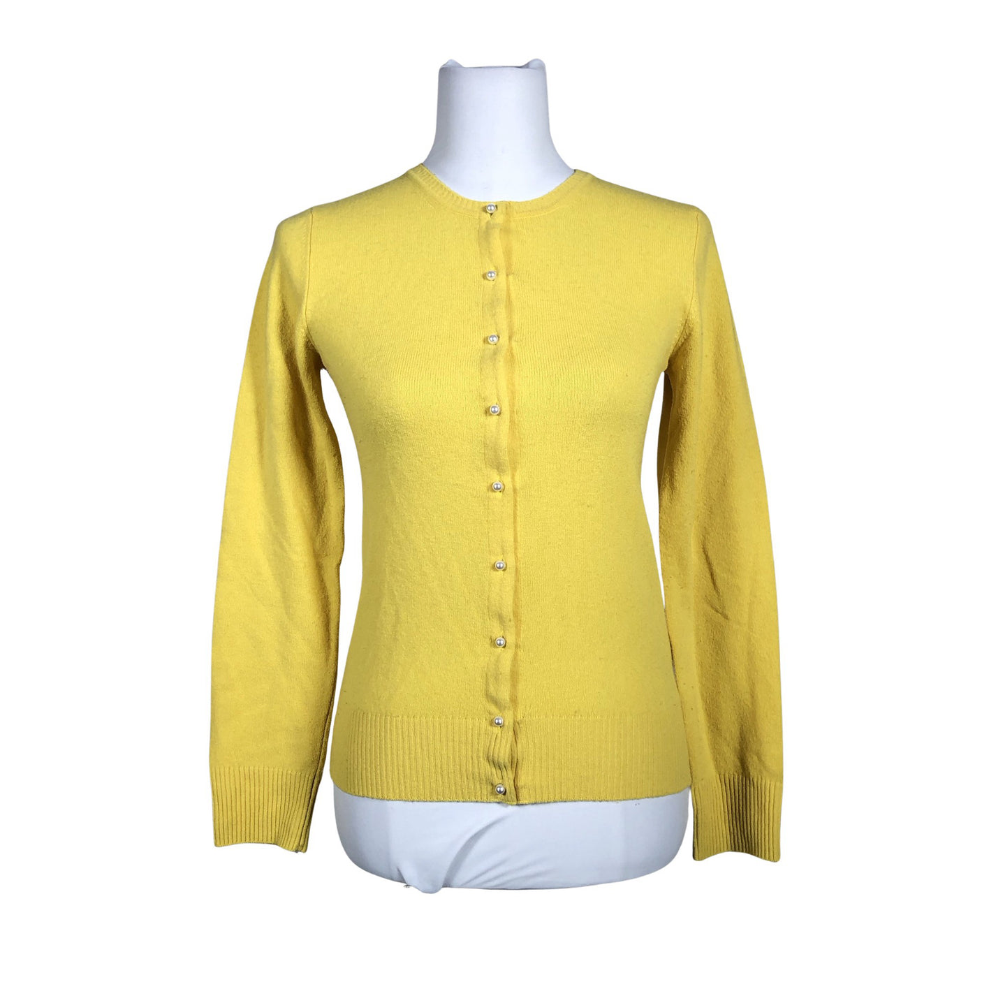 Unisex Benetton - Cardigan, size 38 - Yellow (1)