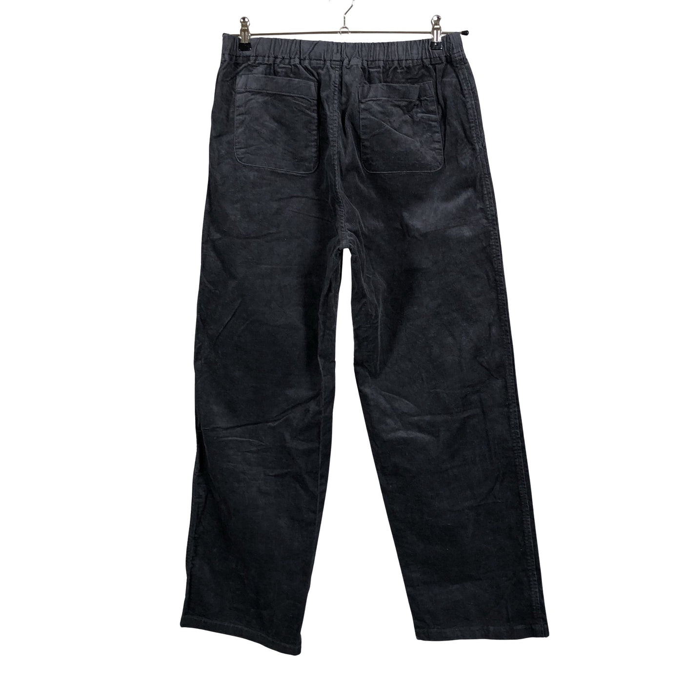Unisex Muji - Velvet pants, size 40 - Gray (2)