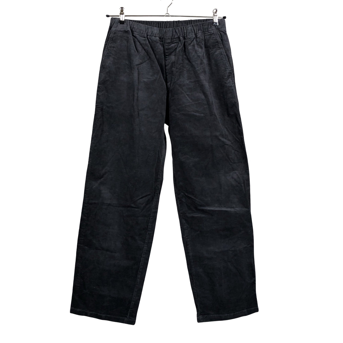 Unisex Muji - Velvet pants, size 40 - Gray (1)