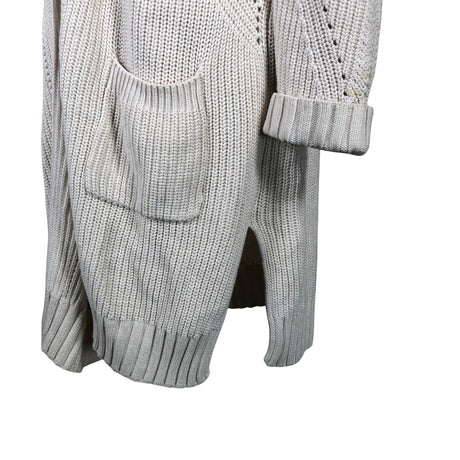 Unisex Repeat - Cardigan, size 40 - Natural white (2)