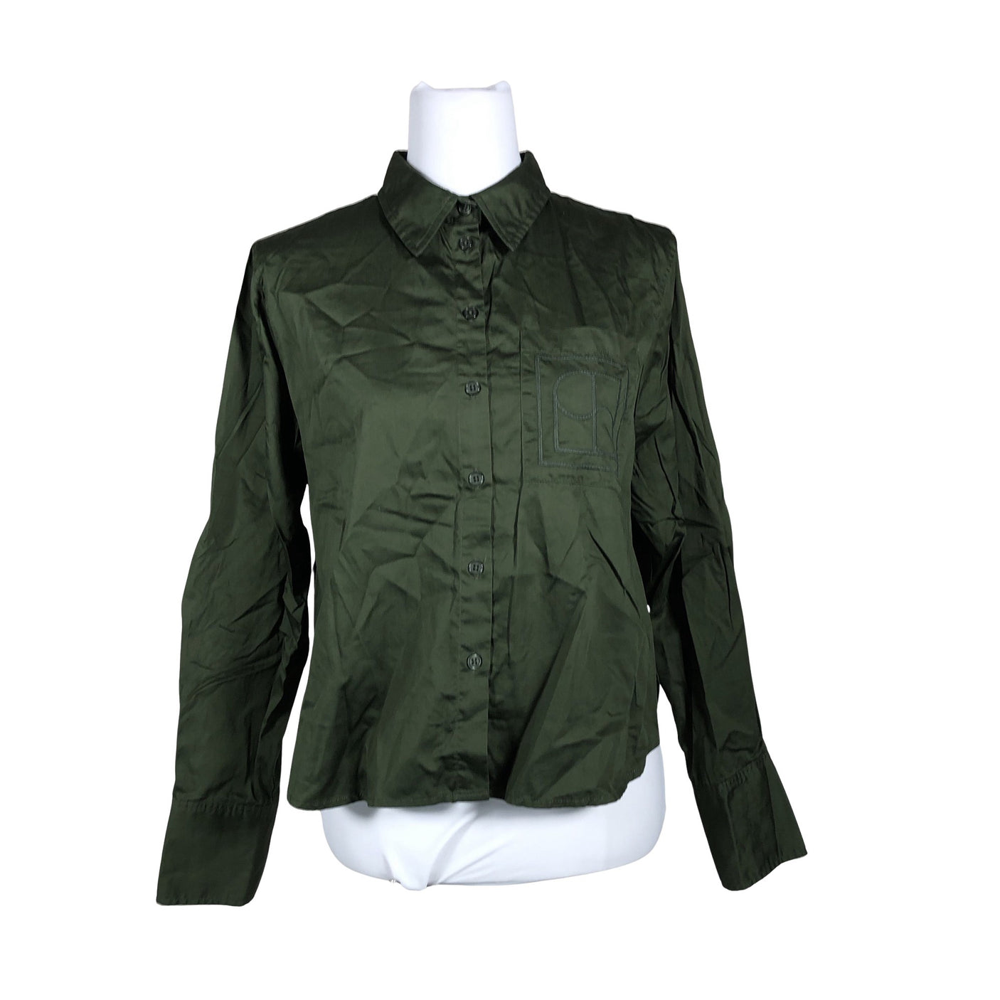 Unisex Soaked - Collared shirt, size 38 - Green (1)