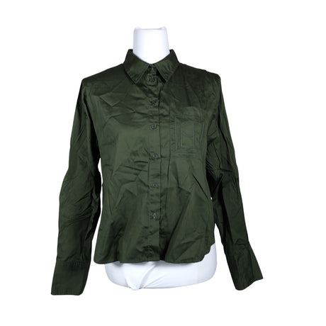 Unisex Soaked - Collared shirt, size 38 - Green ()