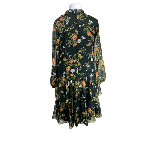 Unisex Lauren Ralph Lauren - Schiffon dress, size 44 - Green (2)