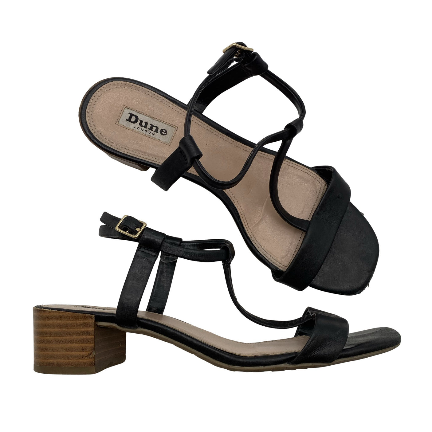 Unisex Dune London - Heeled sandals, size 39 - Black (1)