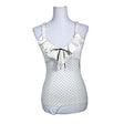 Unisex Benetton - Tricot tank top, size 38 - Natural white ()