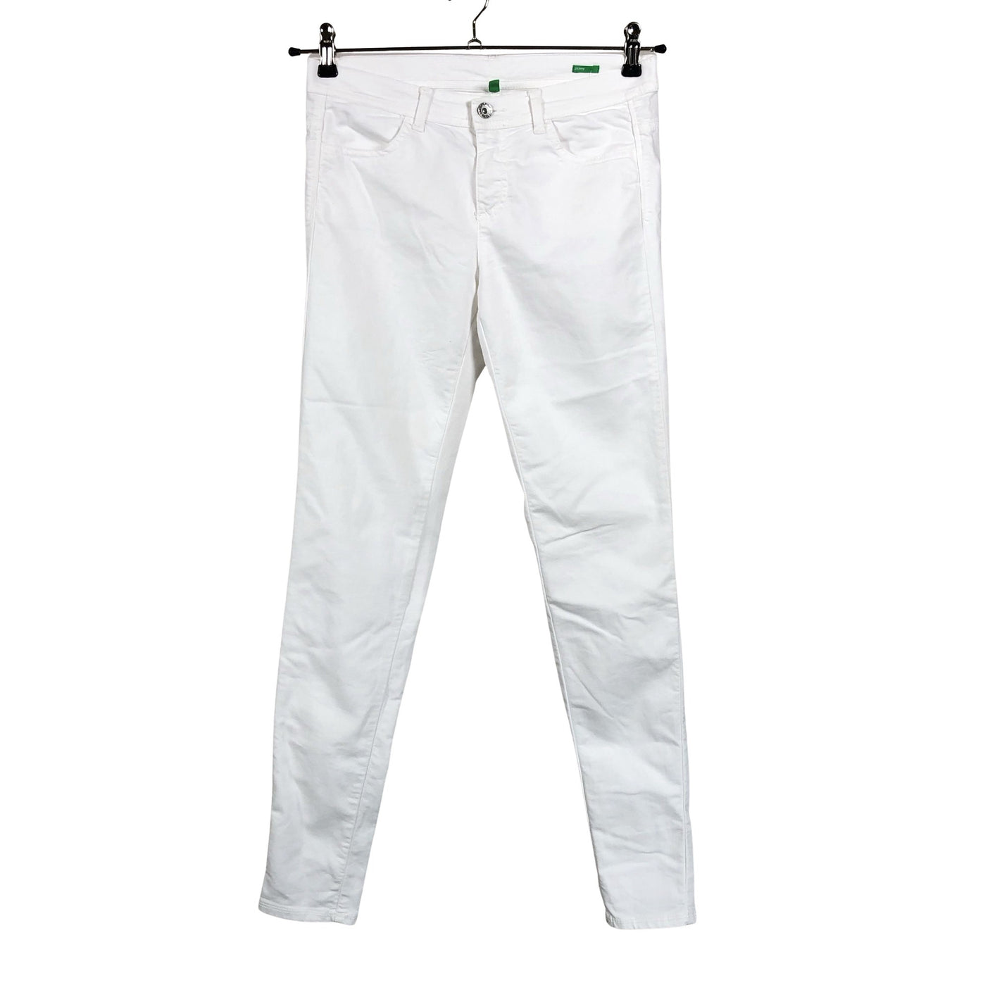 Unisex Benetton - Jeans, size W28 - White (1)