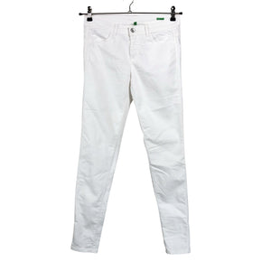 Unisex Benetton - Jeans, size W28 - White (1)