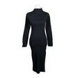 Unisex Nanso - Tricot dress, size 36 - Black ()