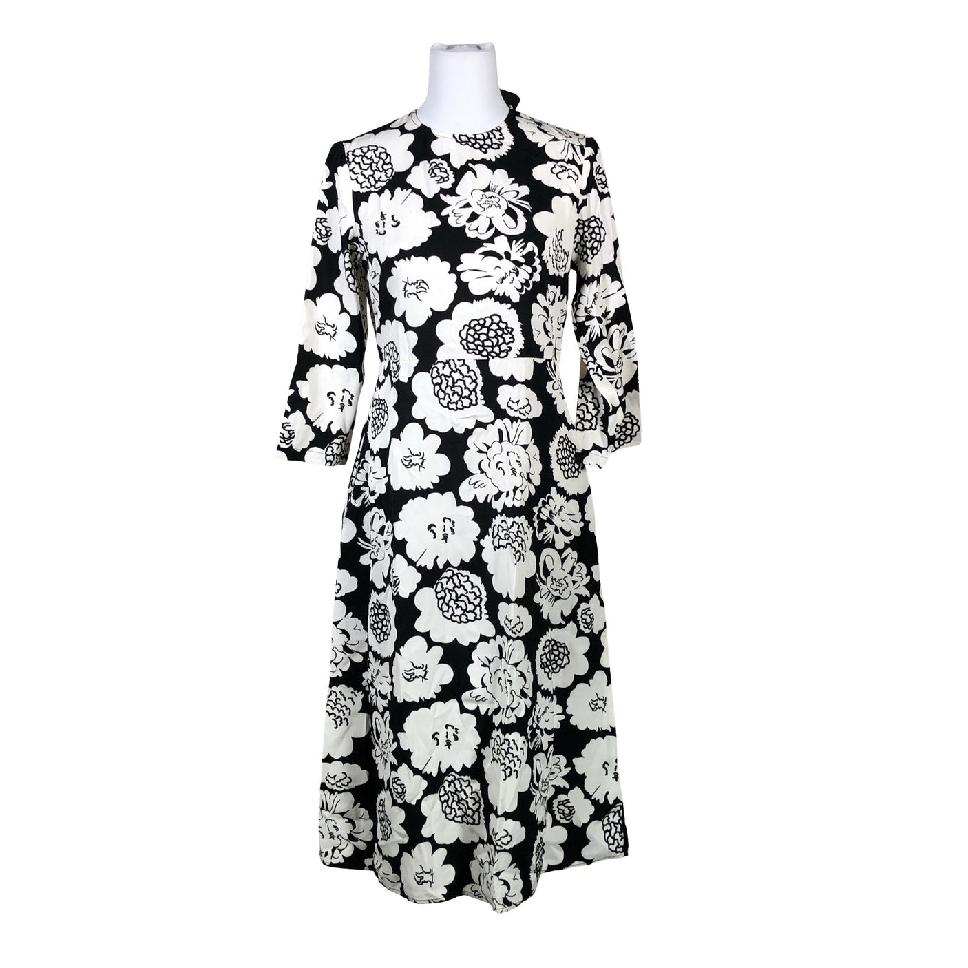 Unisex Marimekko - Dress, size 38 - White (1)