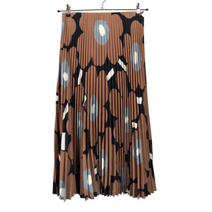 Unisex Marimekko - Pleated skirt, size 36 - Brown (3)