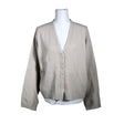 Unisex Niinmun design - Cardigan, size 38 - Beige ()