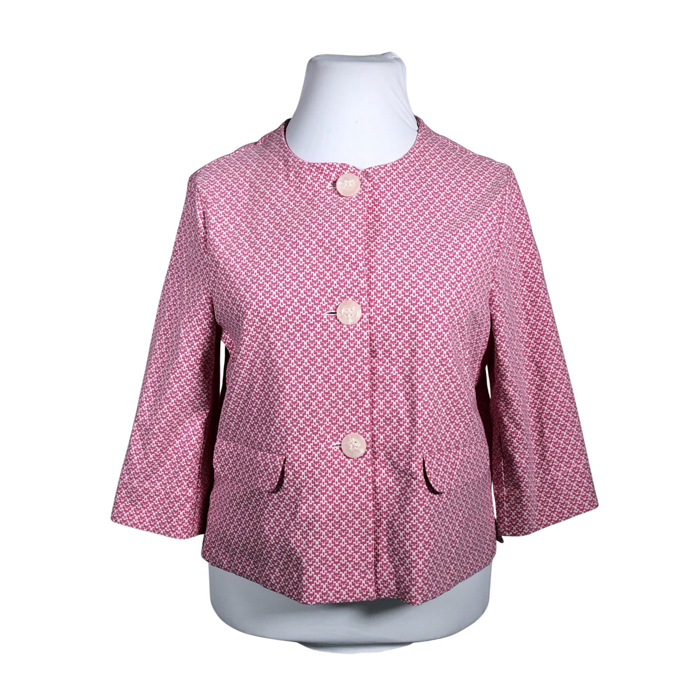 Unisex Bianca - Sweat jacket, size 42 - Light pink (1)