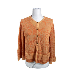 Unisex IVKO - Cardigan, size 40 - Orange (1)