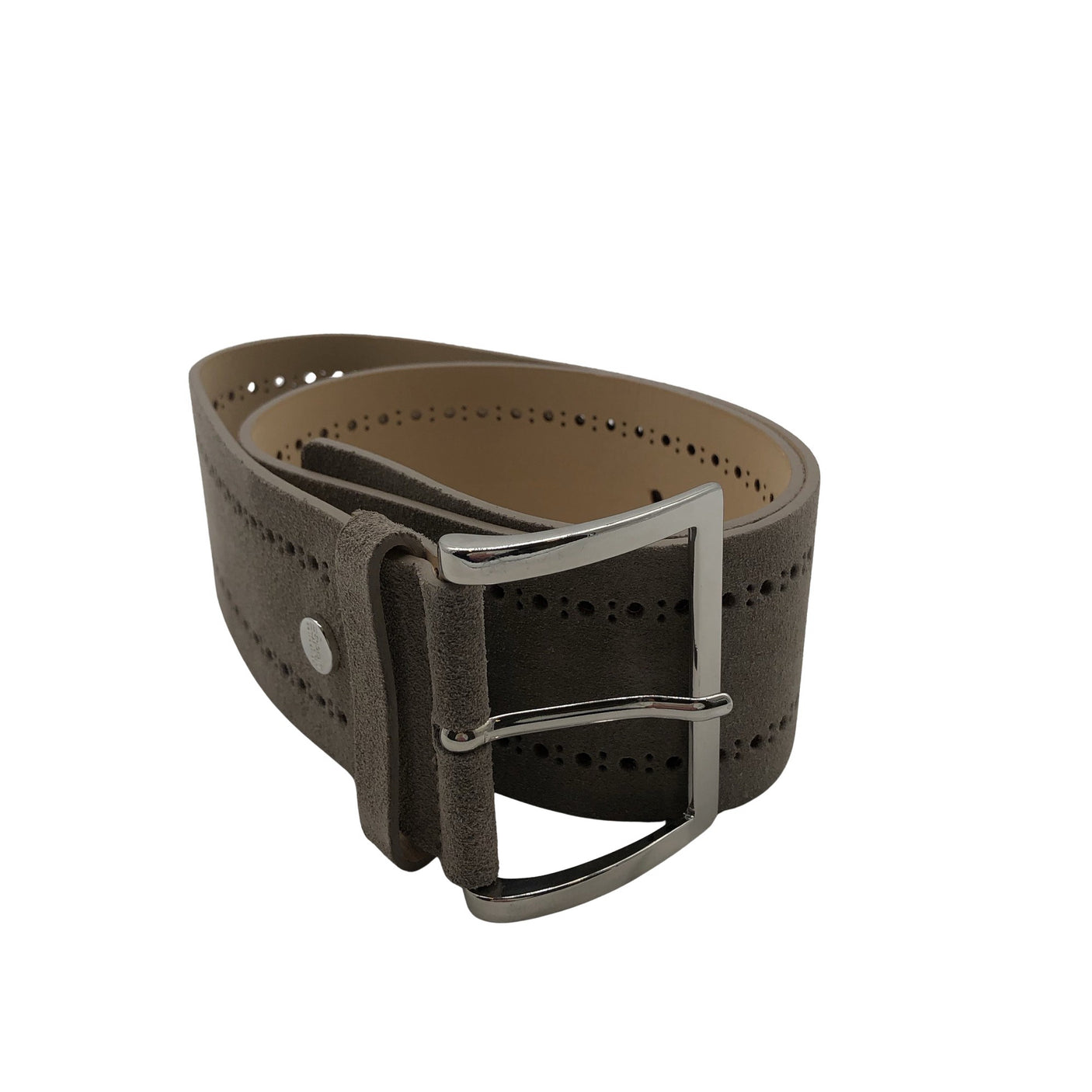 Unisex Esprit - Leather belt, size Ei kokoa - Gray (1)