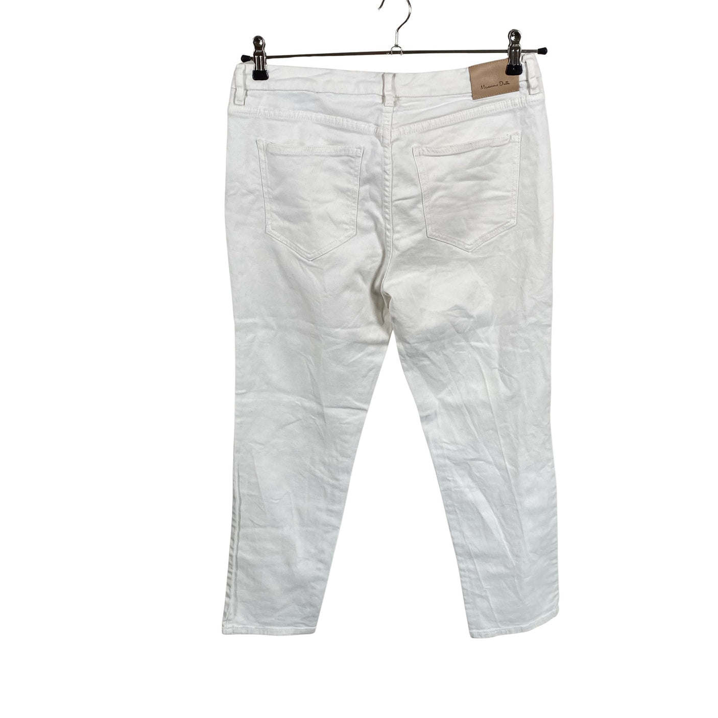 Unisex Massimo Dutti - Jeans, size 42 - White (2)