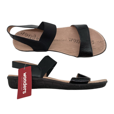 Unisex Wonders - Sandals, size 41 - Black ()