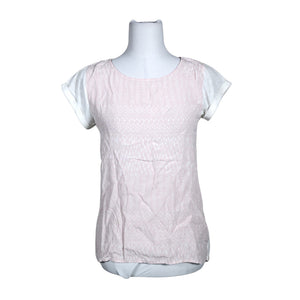 Unisex Esprit - Short-sleeved blouse, size 34 - Light pink (1)