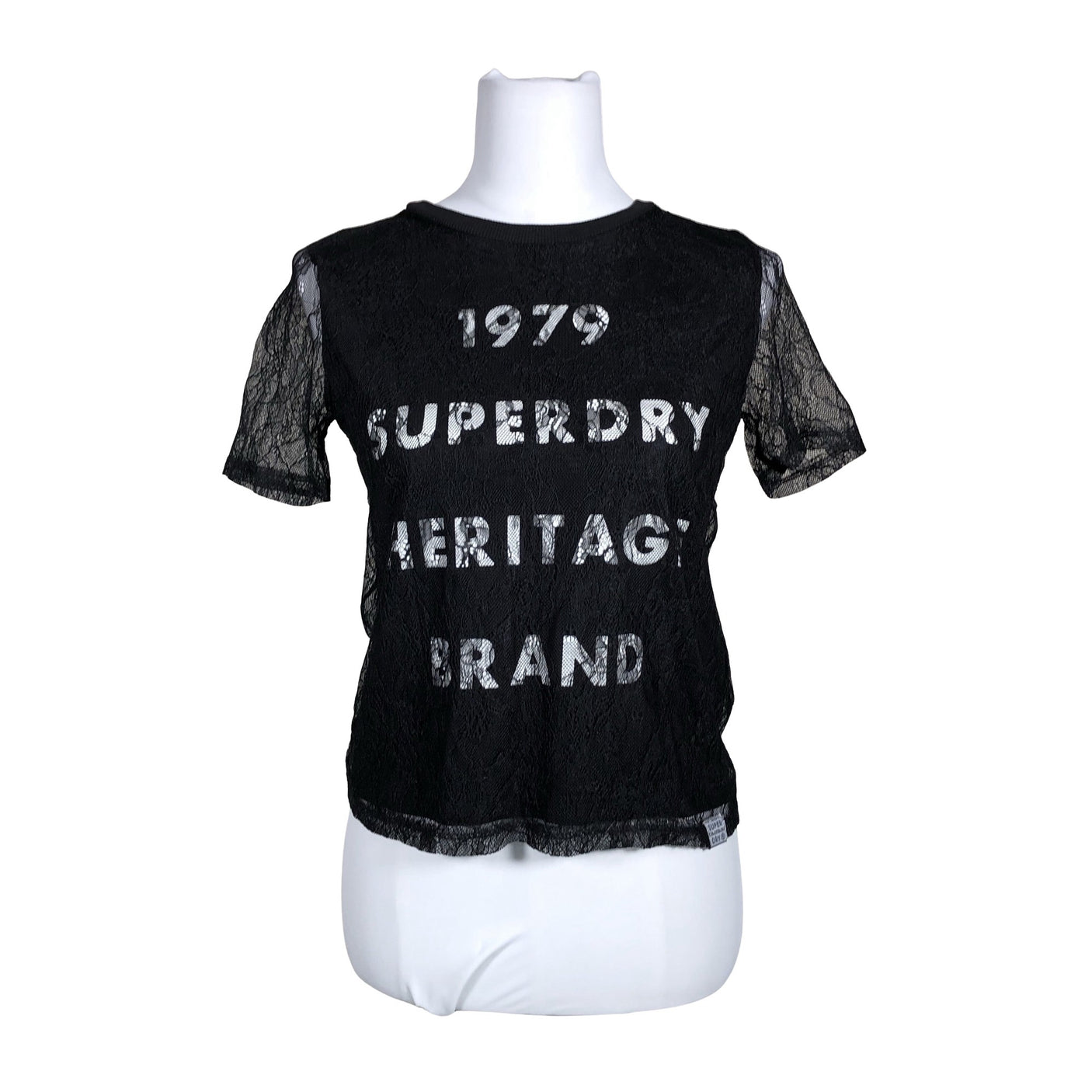 Unisex Superdry - T-shirt, size 36 - Black (1)