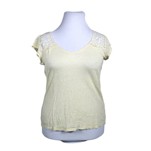 Unisex Naf Naf - T-shirt, size 42 - Yellow (1)