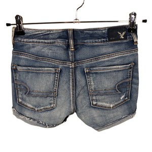 Unisex American Eagle Outfitters - Denim shorts, size 34 - Blue (2)