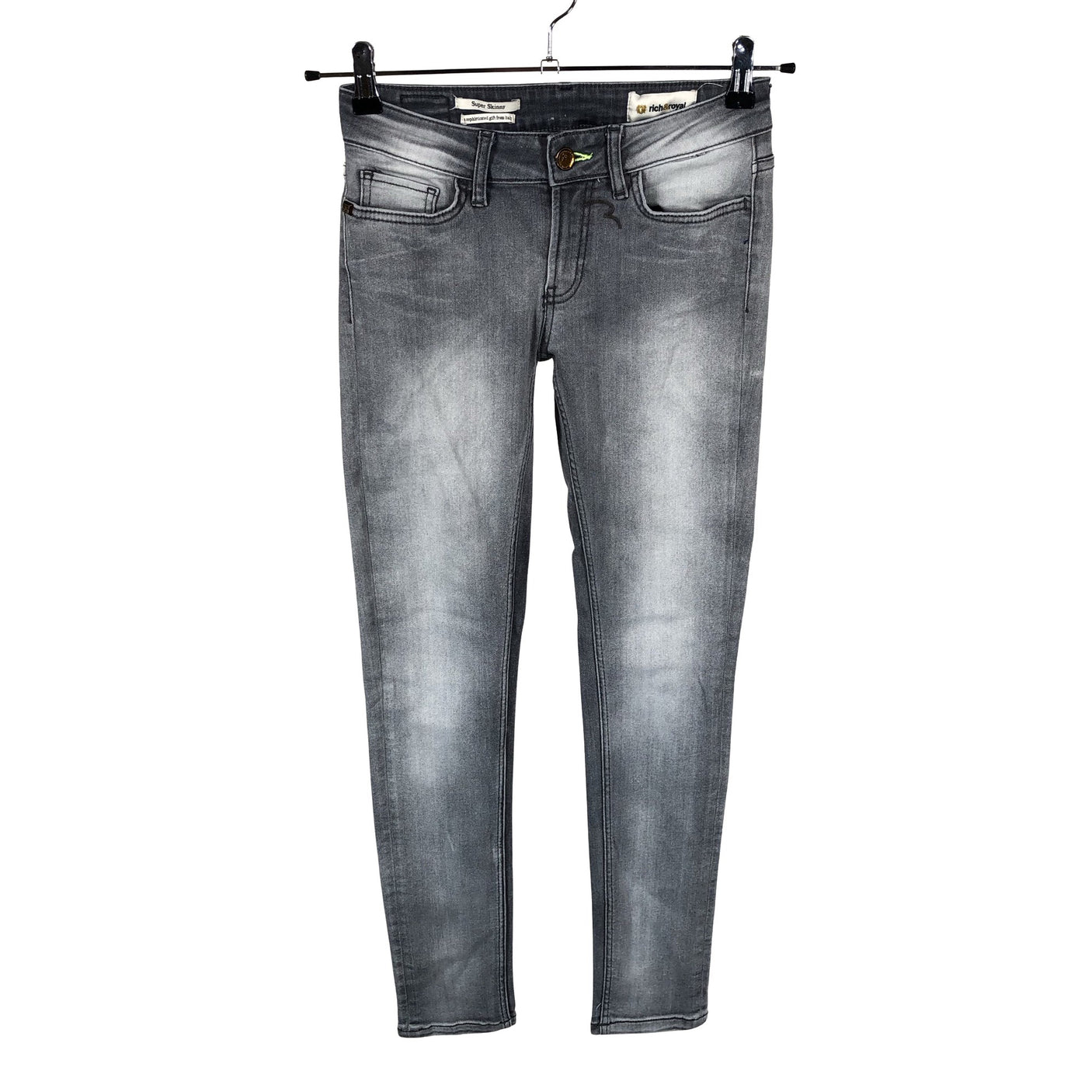 Unisex Rich & Royal - Jeans, size W28 - Gray (1)
