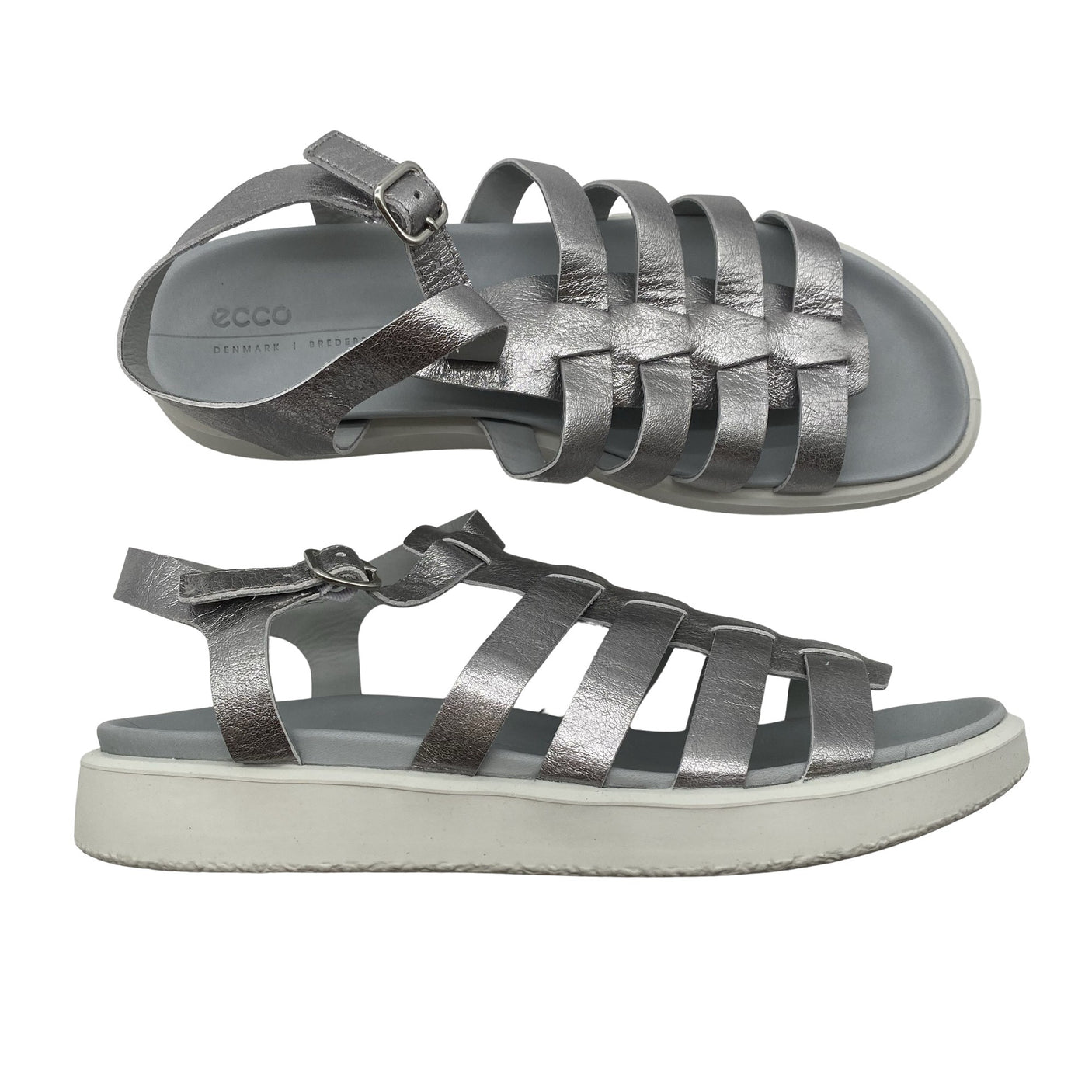 Unisex Ecco - Sandals, size 41 - Silver (1)