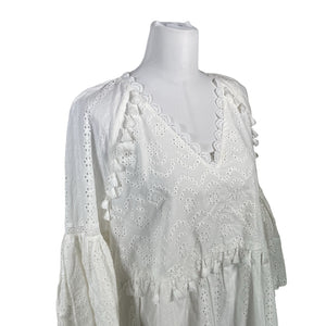 Unisex By Malina - Dress, size 40 - White (3)