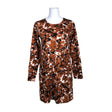 Unisex NOSH - Tricot tunic, size 38 - Brown ()