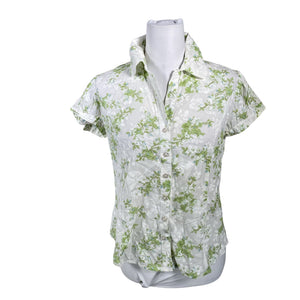 Unisex Zero - Short-sleeved blouse, size 36 - White (1)