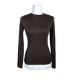 Unisex Lululemon - Sports shirt, long sleeve, size 34 - Brown ()