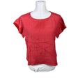 Unisex Max&Co - Short-sleeved blouse, size 36 - Red ()