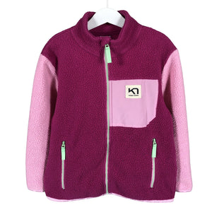 Unisex Kari Traa - Fleece jacket, size 122 - 128 - Violet (1)