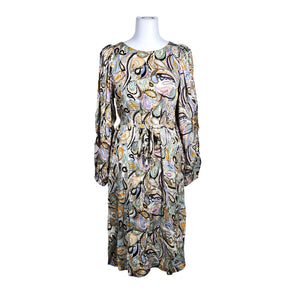 Unisex Mos Mosh - Schiffon dress, size 36 - Natural white (1)