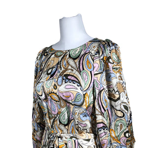 Unisex Mos Mosh - Schiffon dress, size 36 - Natural white (2)
