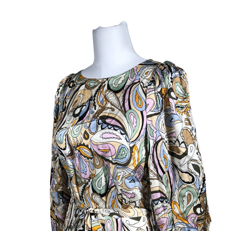 Unisex Mos Mosh - Schiffon dress, size 36 - Natural white (2)