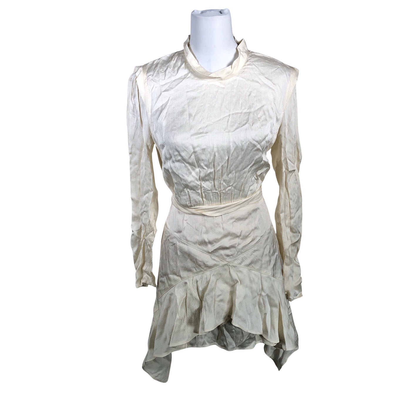 Unisex I am studio - Schiffon dress, size 36 - Beige (1)