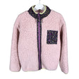 Unisex Bogi - Fleece jacket, size 122 - 128 - Light pink ()