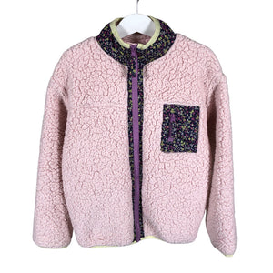 Unisex Bogi - Fleece jacket, size 122 - 128 - Light pink (1)