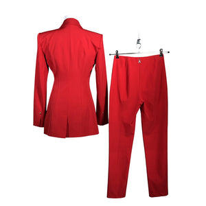 Unisex Patrizia Pepe - Suit set, size 38 - Red (3)
