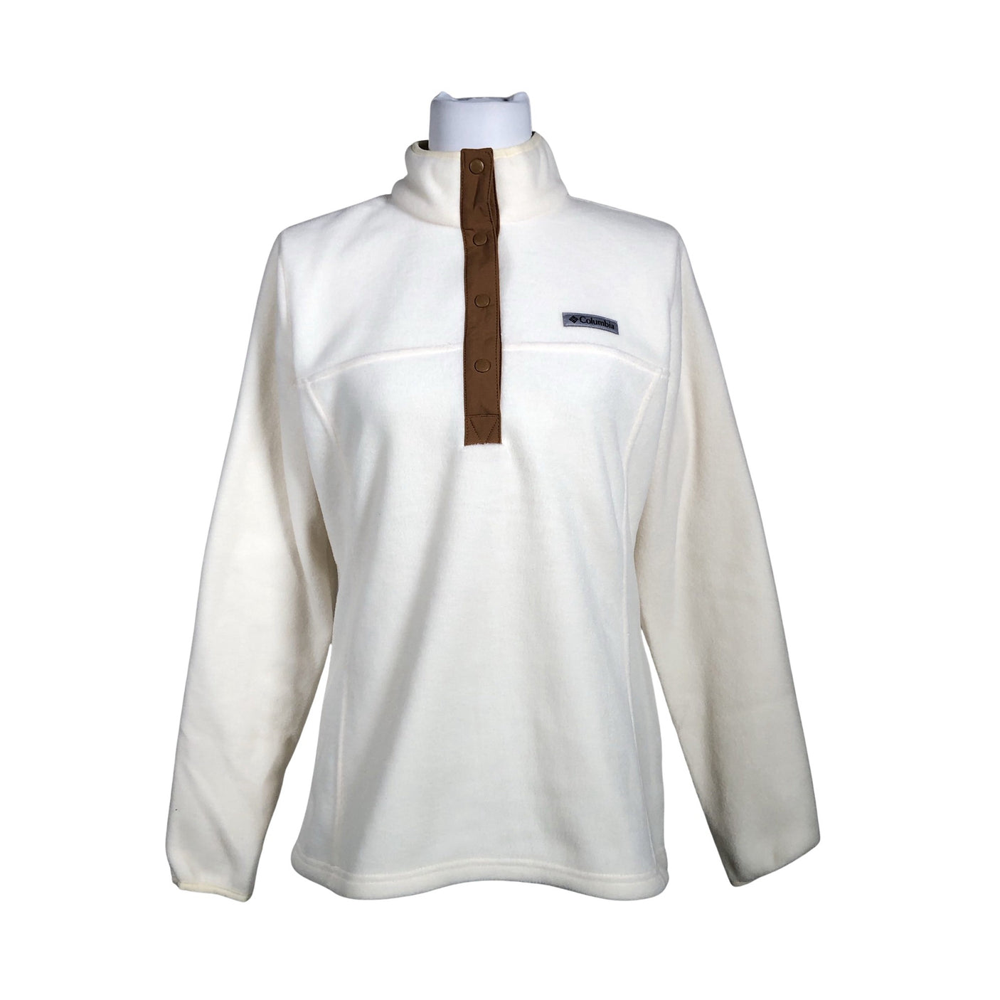 Unisex Columbia - Fleece shirt, size 38 - Natural white (1)