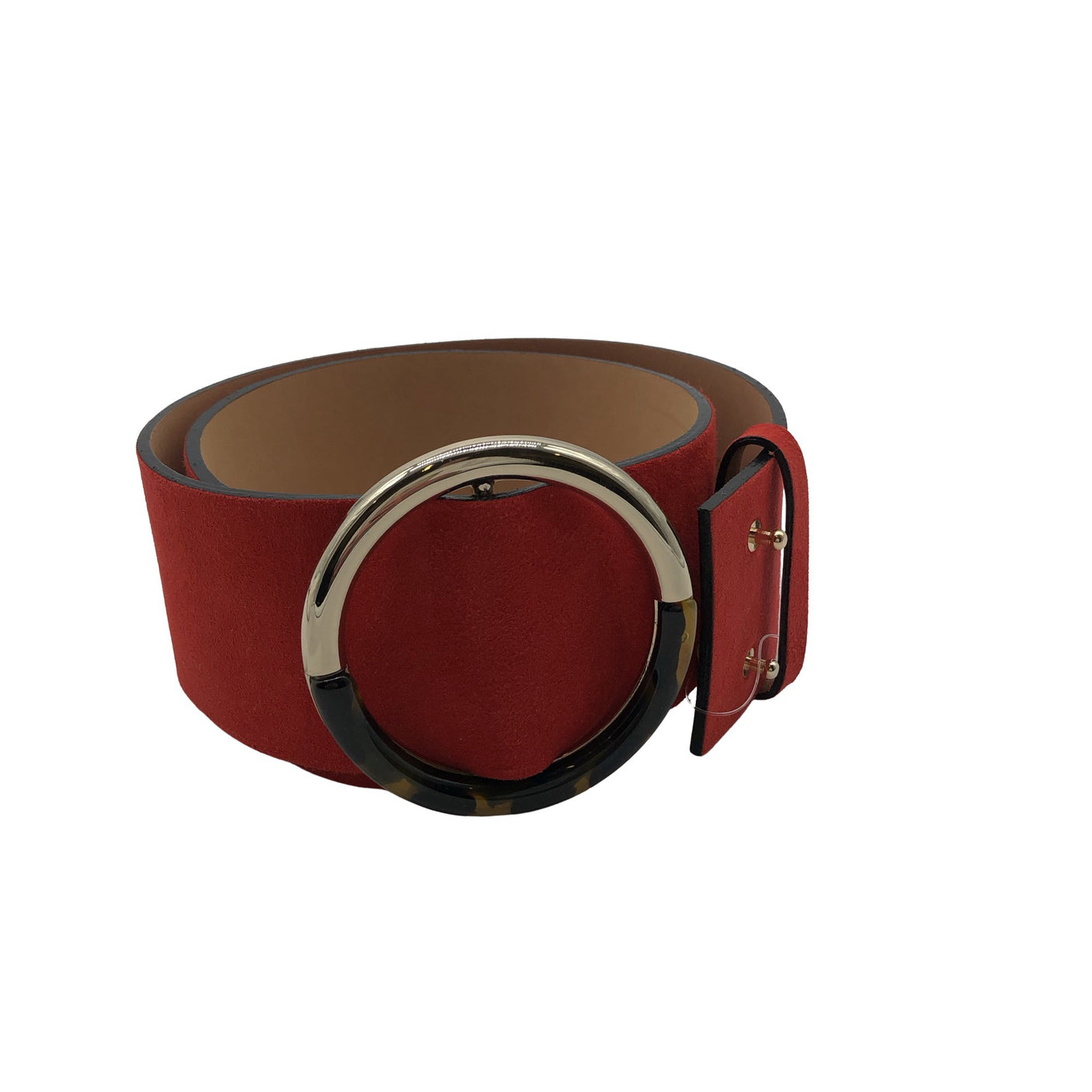Unisex Tara Jarmon - Leather belt, size Ei kokoa - Red (1)