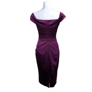 Unisex Karen Millen - Party dress, size 38 - Violet (2)