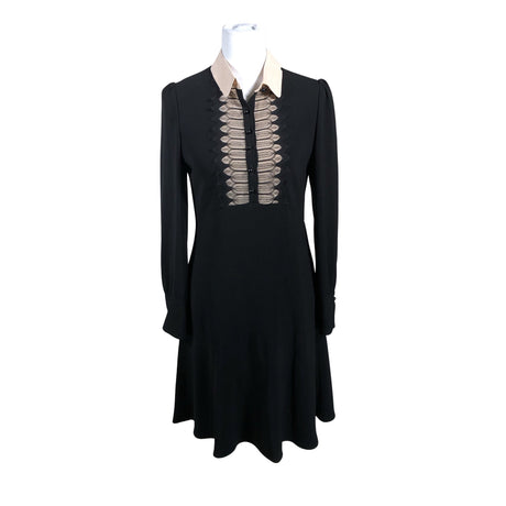 Unisex Gerard Darel - Schiffon dress, size 38 - Black ()