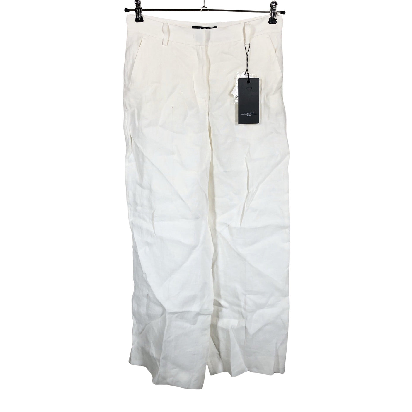 Unisex Weekend by MaxMara - Slacks, size 36 - White (1)